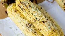 Grilled Parmesan, Garlic and Basil Corn on the Cob