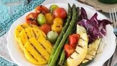 Grilled Polenta and Veggies