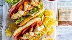 Grilled Shrimp Po' Boys with Cajun Remoulade