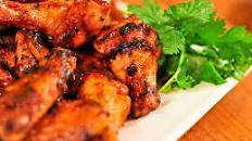 Grilled Sriracha Hot Wings