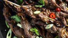 Grilled Teriyaki Beef Skewers