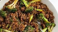 Ground Beef and Broccoli