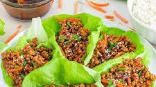 Ground Pork Lettuce Wraps