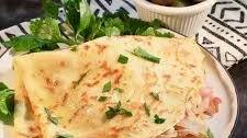 Ham and Cheese Crêpes