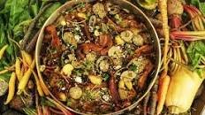 Hasselback Potato Gratin with Roasted Turkey Sausage and Truffle