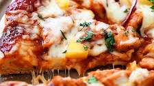 Hawaiian BBQ Chicken Pizza