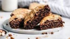 Hazelnut Chocolate Baklava