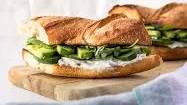 Healthy Vegetarian Cucumber and Avocado Sandwich