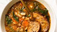 Hearty Tuscan White Bean Soup