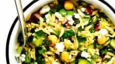 Herb-Lovers Lemony Orzo Salad