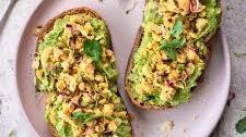 High Protein Vegan Avocado Toast