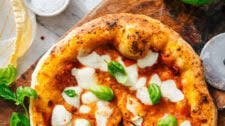 Homemade Margherita Pizza