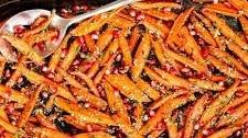 Honey Maple Roasted Carrots