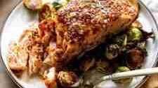 Honey Mustard Baked Salmon