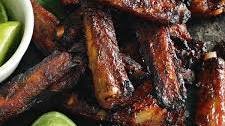 Honey, soy and ginger glazed pork ribs
