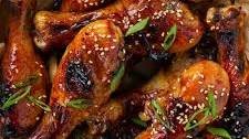Honey Soy Baked Chicken Drumsticks