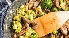 Honey-Soy Beef & Broccoli