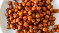 Honey Sriracha Roasted Chickpeas