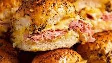 Hot Ham and Cheese Sliders