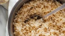 How to Cook Perfect Brown Rice