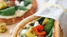 Hummus Pita Sandwiches