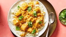 Indian Butter Chicken with Cauliflower Rice