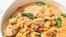 Italian Sausage Orzo Soup