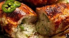 Jalapeño popper stuffed chicken