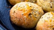 Keto Garlic Dinner Rolls
