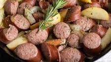 Kielbasa Skillet with Apples and Onions