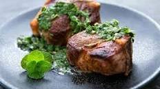 Lamb Loin Chops With Mint Chimichurri