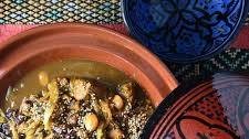 Lamb Tagine with Prunes and Almonds
