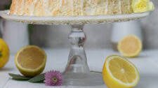 Lemon Angel Food Cake