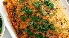 Lemon Butter Salmon With Dill