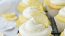 Lemon Curd Cupcakes with Lemon Cream Cheese Frosting