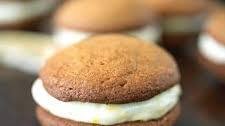 Lemon Ginger Cream Sandwich Cookies