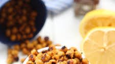 Lemon Pepper Roasted Chickpeas