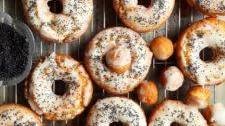 Lemon Poppy Seed Old Fashioned Doughnuts