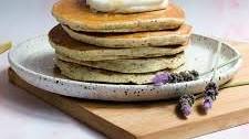 Lemon Poppy Seed Pikelet with Lavender Cream