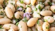 lemony white bean salad (simple and easy!)