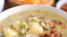 Loaded Broccoli Cheese and Bacon Soup