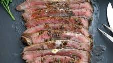 London Broil with Herb Butter