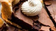 Magical Chocolate Pie (Chess Pie)