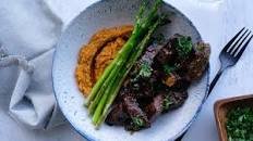 Maple Bourbon Steak Tips Recipe