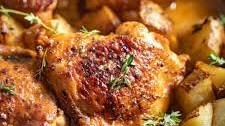 Maple Dijon Chicken and Potatoes