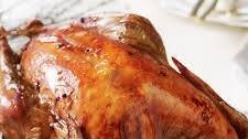 Maple-glazed turkey