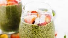 Matcha Chia Pudding (Green Tea)
