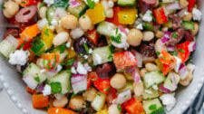 Mediterranean Dense Bean Salad (Viral TikTok Recipe)