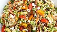 Mediterranean orzo salad