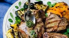 Mint Chimichurri Lamb Chops